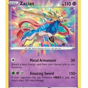 zacian amazing rare